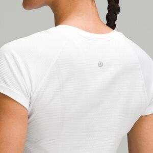Lululemon Swiftly Tech Short Sleeve in White